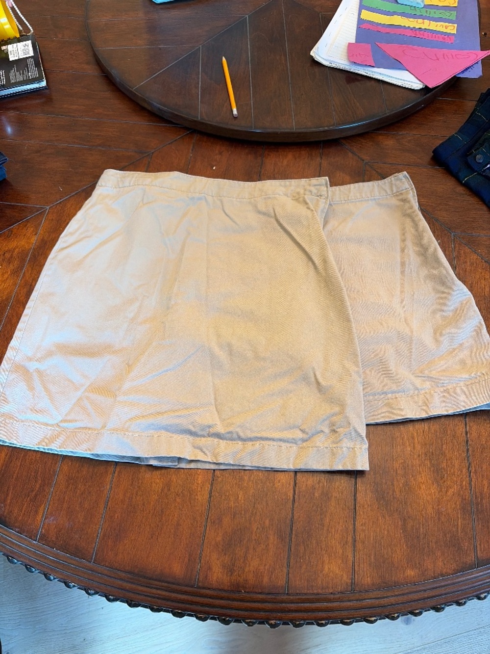 Lands End khaki skirts size 14 girls